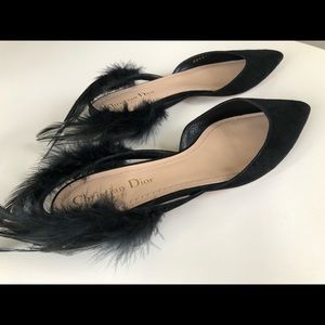 Black Dior Ethnie Flats
